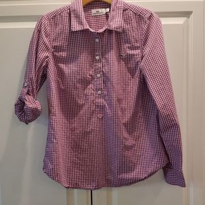 Vineyard Vines gingham popover